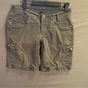 Kuhl Cargo Shorts, gray, size 4